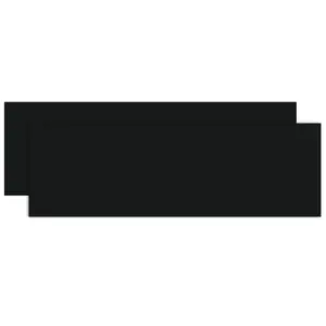 Revestimento Brilhante Borda Bold Decora Lux Black 8x25cm - Imagem 2