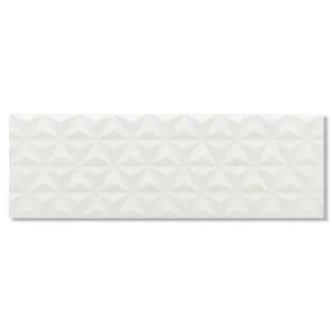 Revestimento Acetinado Diamante Matte 29,1x87,7cm Branco