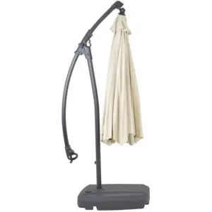 Guarda-sol Ombrelone com Base Dubai 3,00m Bege - Mor - Imagem 3