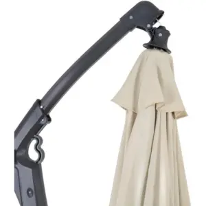 Guarda-sol Ombrelone com Base Dubai 3,00m Bege - Mor - Imagem 5