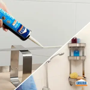 Monta & Fixa Pl 600 Exterior Cascola, Adesivo de Montagem Aderência Pesada, Cola de Madeira Multifuncional, Cola Permanente Versatilidade, 1x375g - Imagem 4