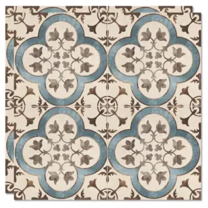 Porcelanato Ladrilho Natural Acetinado Retificado Mediterrâneo Bege 58,4x58,4cm - Imagem 2