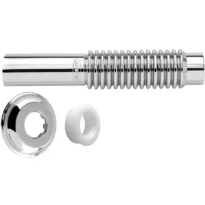 Tubo de Ligação Ajustável para Bacia Sanitária 26cm Cromado