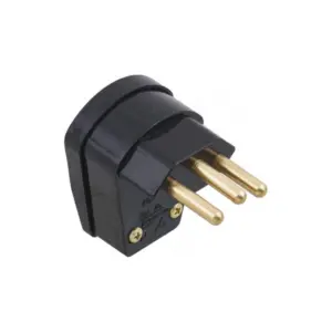 Plugue 2p 20a/250v Junção Macho Cinza Sobrepor – Fame