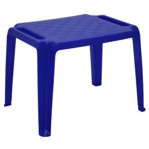 Mesa Tramontina Infantil Dona Chica em Polipropileno Azul 63,5 X 46 X 49,5cm - Tramontina