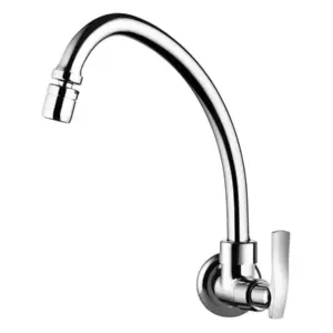 Torneira para Cozinha de Parede com Bica Móvel One Cromado 1/2 - Imagem 3