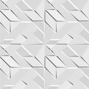 Revestimento Acetinado Retificado Lotus Branco 58,4x58,4cm - Imagem 3