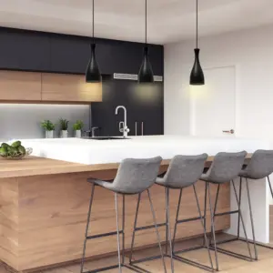 Luminária Pendente Taschibra Td 1003 E-27 Preto Fosco - Imagem 3