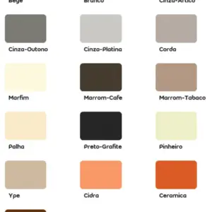 Rejunte Acrílico Cinza ártico 6 Potes de 1kg - Quartzolit - Imagem 1