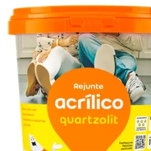 Rejunte Acrílico Marrom Café 1kg - Imagem 2