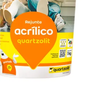 Rejunte Acrílico Marrom Café 1kg - Imagem 3