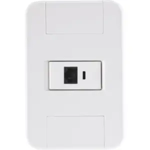 Conjunto 4 X 2 com 1 Tomada para Telefone Rj11 Branco - Tramontina