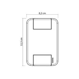 Conjunto 2 Tomadas 2p+t - 10 a / 250 V Tablet Branco - Tramontina