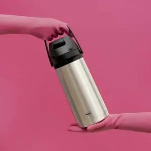 Garrafa Térmica Total Inox com Alavanca 1,9l - Mor - Imagem 4