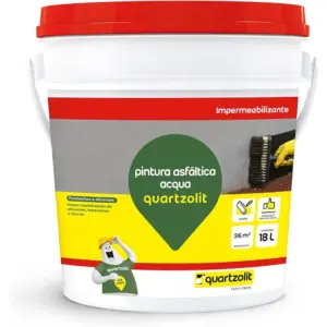 Pintura Asfaltica Acqua Quartzolit 18l - Imagem 1