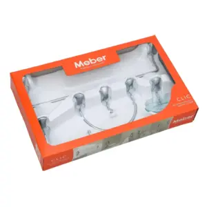 Kit Acessórios para Banheiro 5 Peças Clic Meber - Imagem 1