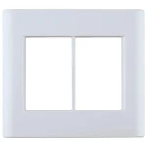 Placa Horizontal Giz 6 Postos 4 X 4 Branca - Tramontina