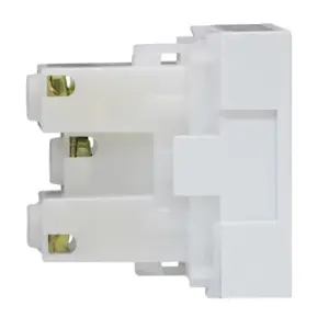 Módulo de Tomada com 2 Polos + Terra Modulare 20a 250v Branco - Imagem 4