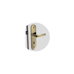 Fechadura Pali Interna Antique Brass Esp43 (40x53) 40mm Reta - Soprano - Imagem 1