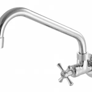 Torneira Cozinha Bica Móvel Parede 1165 C 24 Ba - Imagem 1