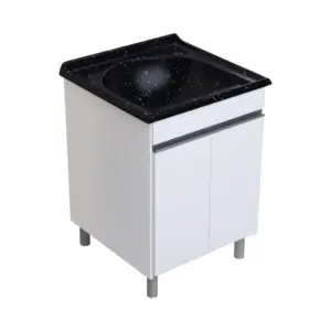 Armario Kit Lavanderia Amelia 61,5 X 61cm P.escura Rorato