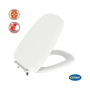 Assento Sanitário Almofadado Eternit Levanzo (branco) - Imagem 4