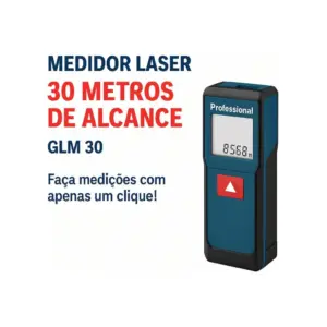 Medidor de Distância a Laser 30 Metros Glm 3023 Bosch - Imagem 4