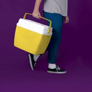 Caixa Térmica Amarela 34 L - Mor - Imagem 4