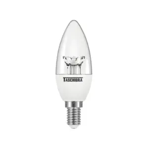 Lamp Led Vela Tvl 25 Clara 3w 6500k E14 com Adapt. E27 - Imagem 1