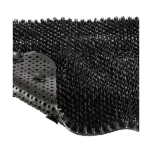 Astra Tapete de Plástico Flexível Felpudo, Preto, 57 X 34 Cm - Imagem 2