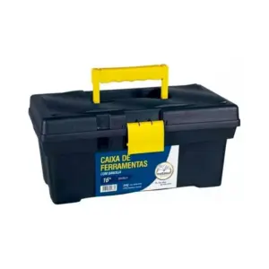 Caixa Ferramentas 20x40cm Preta - 013601008 - Metasul, 75.096-4