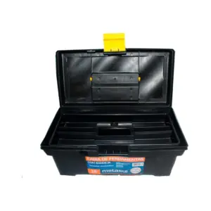 Caixa Ferramentas 20x40cm Preta - 013601008 - Metasul, 75.096-4 - Imagem 5
