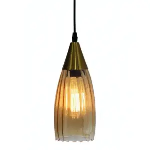 Pendente Corcovado 1 X E27 Cobre 40w - Taschibra