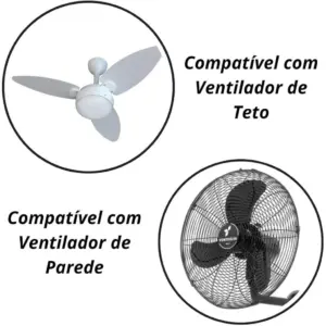 Controle de Sobrepor para Ventilador Ce-001 - Techna - Imagem 3