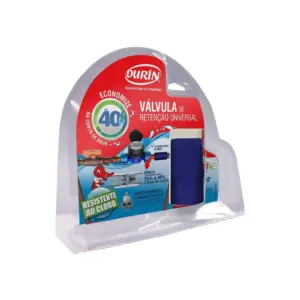 Válvula de Retenção Sem Filtro Universal Rrcom Bitola 3/4" Resistente Ao Cloro com Mola em Aço Inox Durín - Imagem 2
