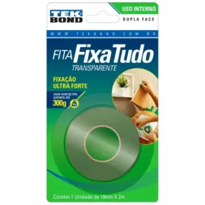 Fita Dupla Face em Silicone Interna 19mm com 2 Metros - Imagem 1