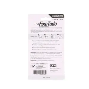 Fita Dupla Face em Silicone Interna 19mm com 2 Metros - Imagem 3