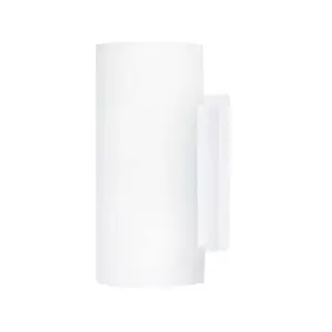 Arandela Embaú 20cm Vidro Fosco 1xe27 Branca