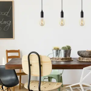 Pendente Taschibra Dot Metal Vintage Preto - Imagem 3