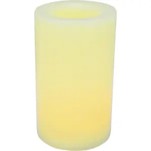 Vela Led Taschibra Decorativa Amarela 0.1 220 V Plástico