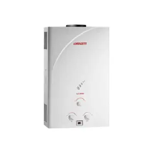 Aquecedor de água a Gás Lz 2000 Glp 19, 0 Lts/min, Lorenzetti, Aquecedor de água a Gás Lz 2000 Glp 19, 0 Lts/min Lorenzetti 7412093, Branco, Médio