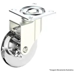 Rodizio Soprano Pratice Transp Sem Freio 075mm 06080.3075.10 - Soprano