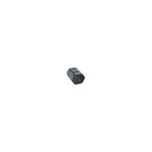 44 Plugue Fêmea 10a Cores Preto Branco Grande 44pc Tramontin - Imagem 3