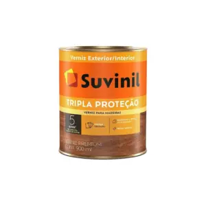 Verniz Madeira Triplo Filtro Solar 900ml Imbuia Suvinil - Imagem 1