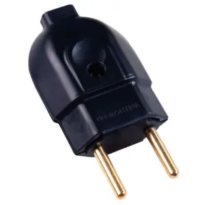 Plugue Macho 2p 250 V 20 a Preto - Tramontina - Imagem 1