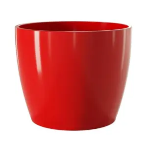 Vaso Cerâmico Munique Vermelho M - Japi