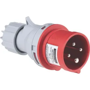 Plugue Móvel Industrial 3p+t 16 a 380-415 Vca 6 H - Tramontina - Imagem 1