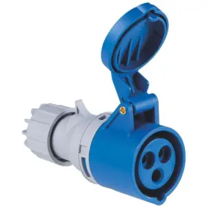 Tomada de Acoplamento Industrial 2p+t 16 a 220-250 Vca 6 H - Tramontina - Imagem 1