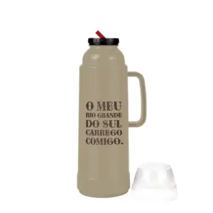 Garrafa Térmica Use Farroupilha Bege 1l - Mor - Imagem 3