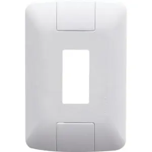 Placa 1 Posto Vertical 4x2 Tramontina Aria Branca - Imagem 1